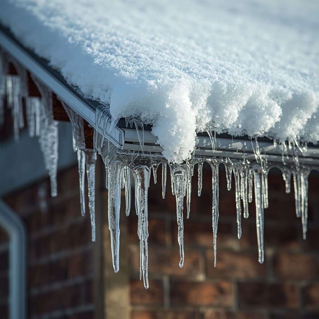 How Ice Dams Form and What They Do to Your Roof